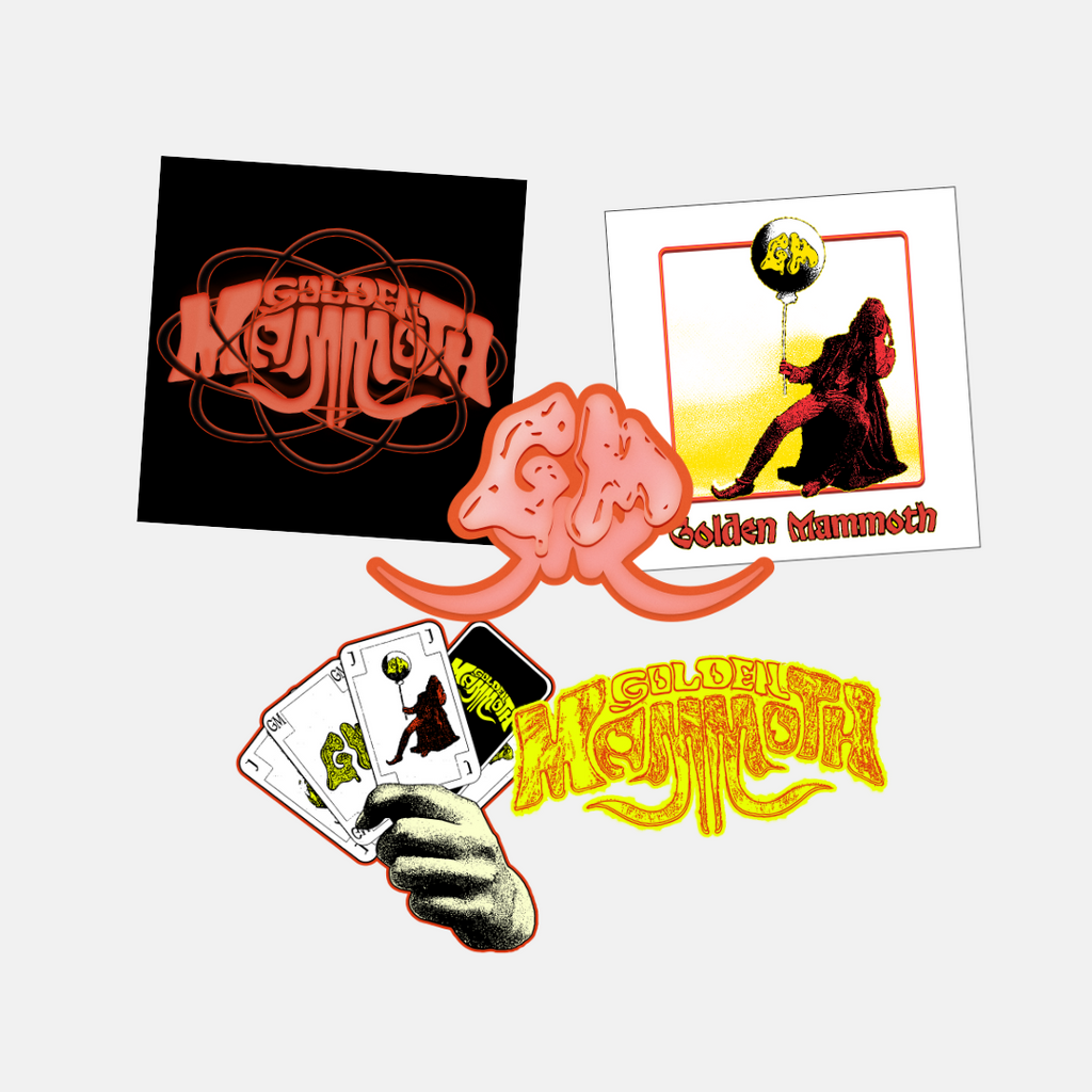 Golden Mammoth Sticker Pack